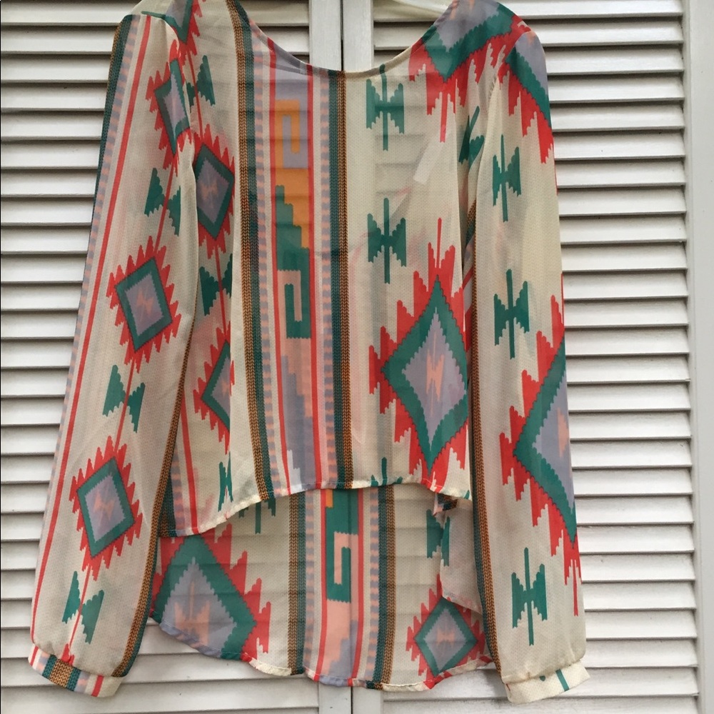 Lush long sleeve top